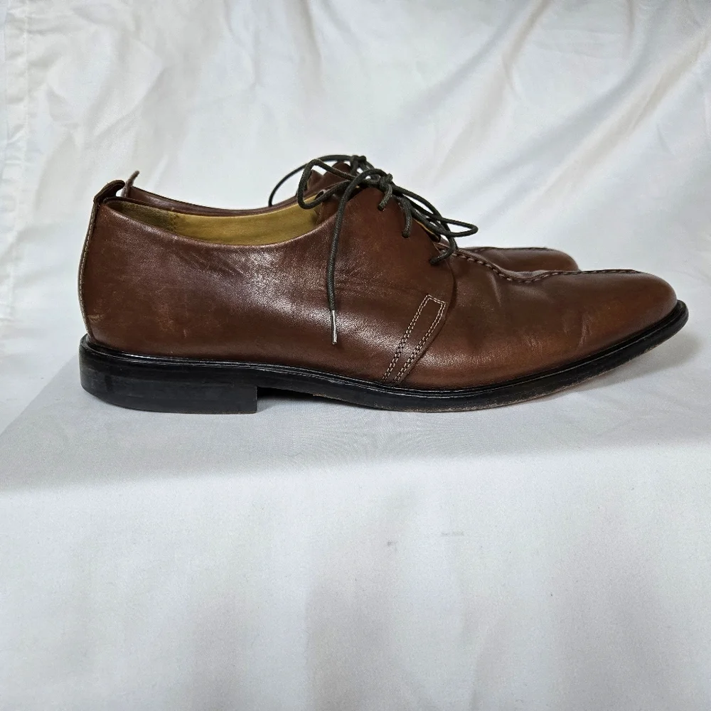 Cole Haan Mens Classic Brown Leather Beckett II Split Toe Dress Shoes C06400 11M